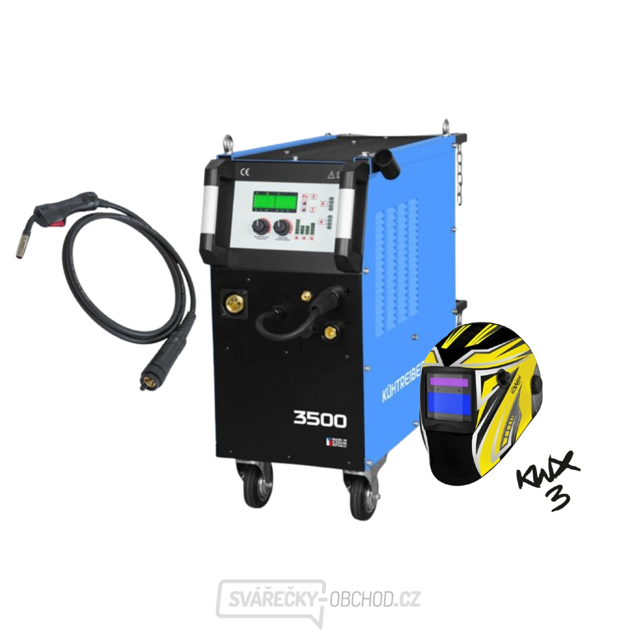 KITin 3500 Multi MIG Synergic V2 + Hořák + Kukla