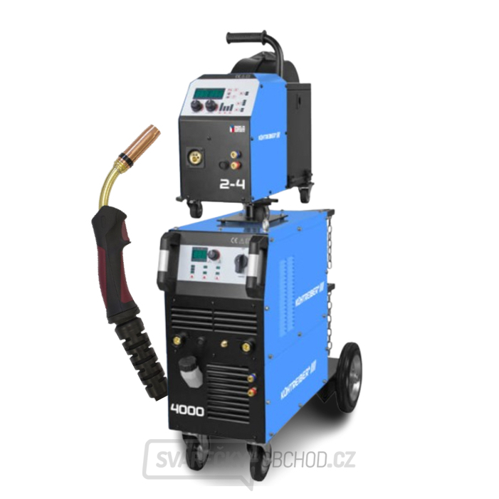 Invertor KITIN 4000SW SYNERGIC + Podavač KITin 2-4EW Synergic + Propoj 5mW + Hořák