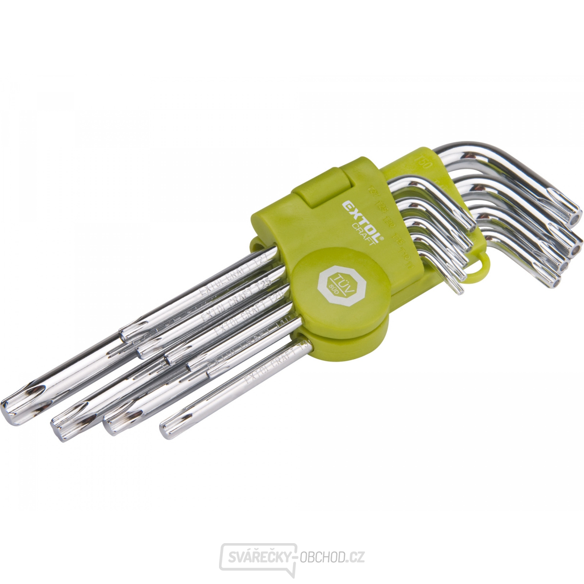 L-klíče TORX - 9ks