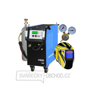 KITin 4100 Multi MIG V2 + Hořák + kukla + red. ventil + plná Co2 Láhev  gallery main image