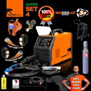 PANTERMAX Svářecí invertor MIG260LED® SET4 (MIG/MMA/TIG) Náhled