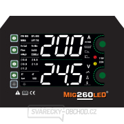 PANTERMAX Svářecí invertor MIG260LED® SET4bL (MIG/MMA/TIG) Náhled