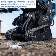 Scheppach MKL 730 - pásový smykový nakladač  náhled