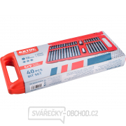 Hroty HEX-TORX-XZN, sada 40ks Náhled