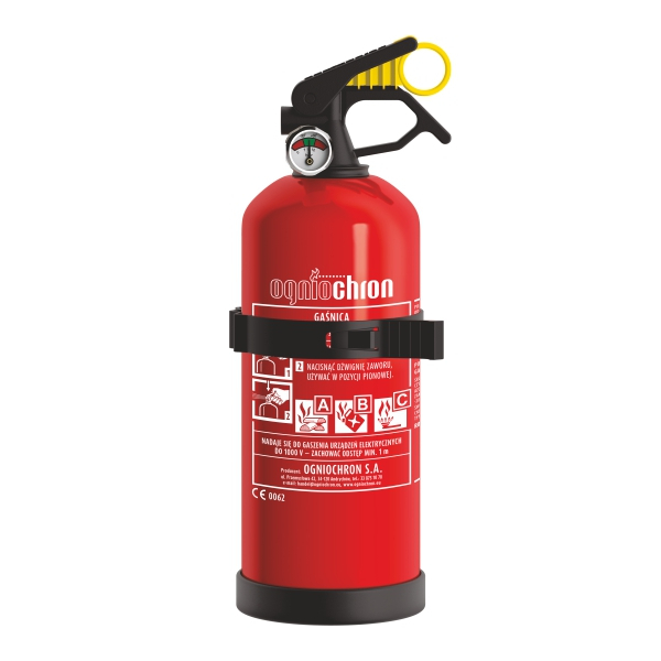 Hasicí přístroj práškový ABC s manometrem - 1kg 01531MAGG