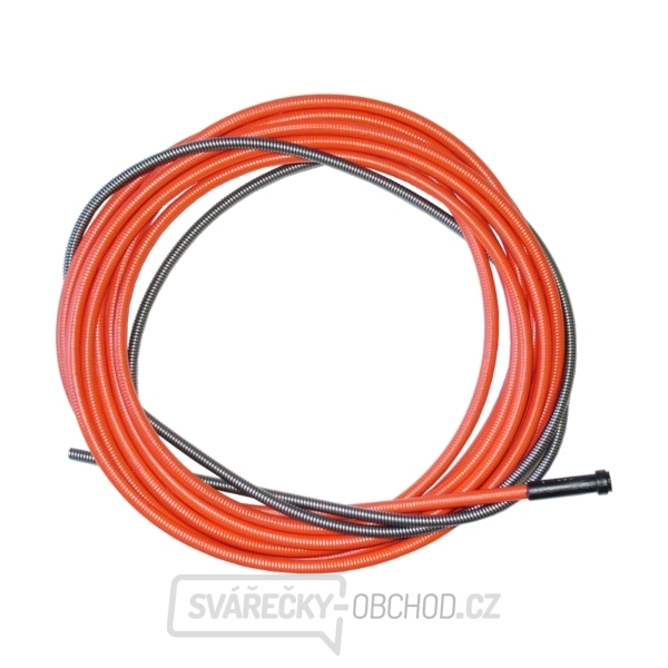 Bowden  2,0 x 4,5 x 4400 - červený - pro drát 1,0 - 1,2 mm