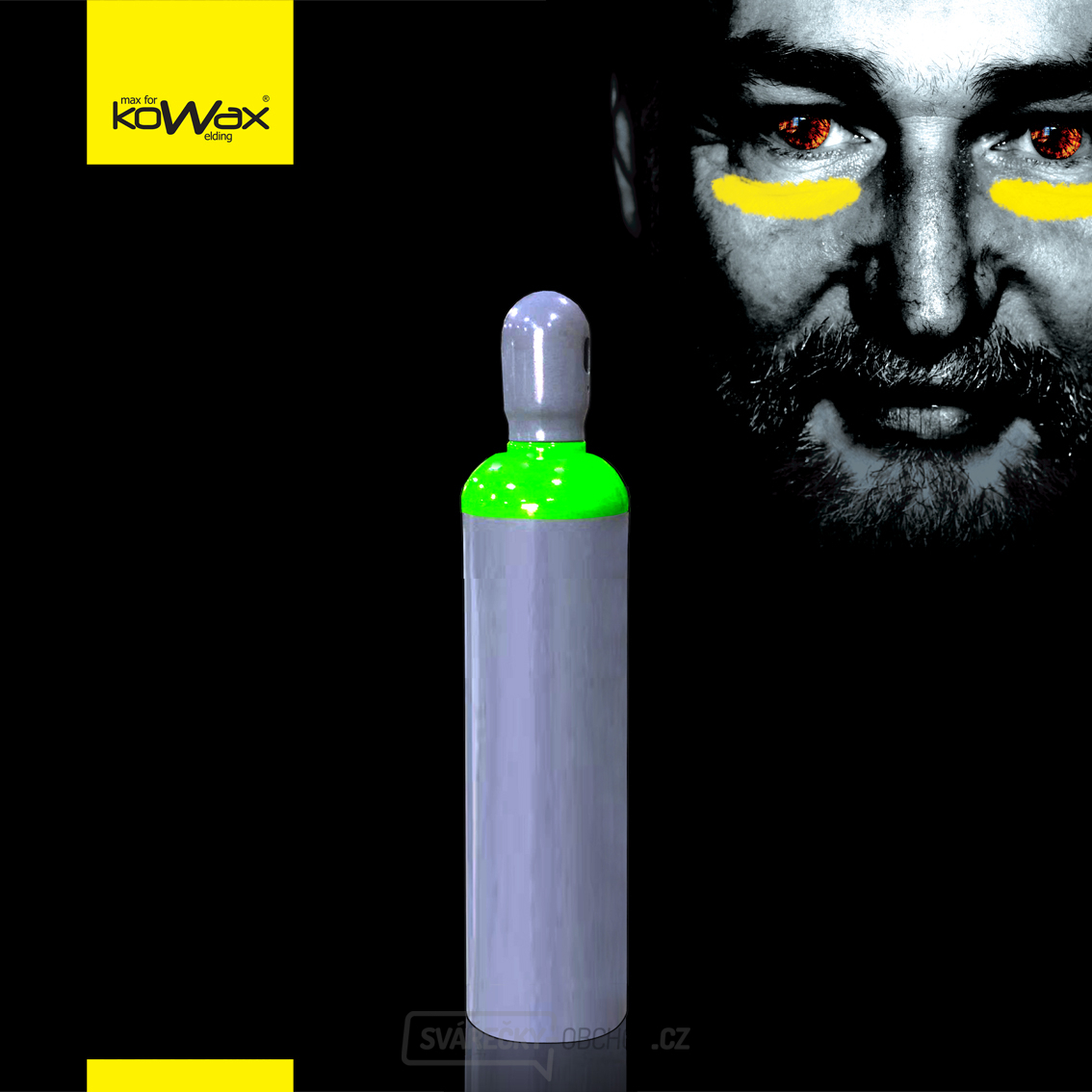 KOWAX Láhev Směs C18 20 l, 200 bar, W21,8x1/14 PLNÁ gallery main image