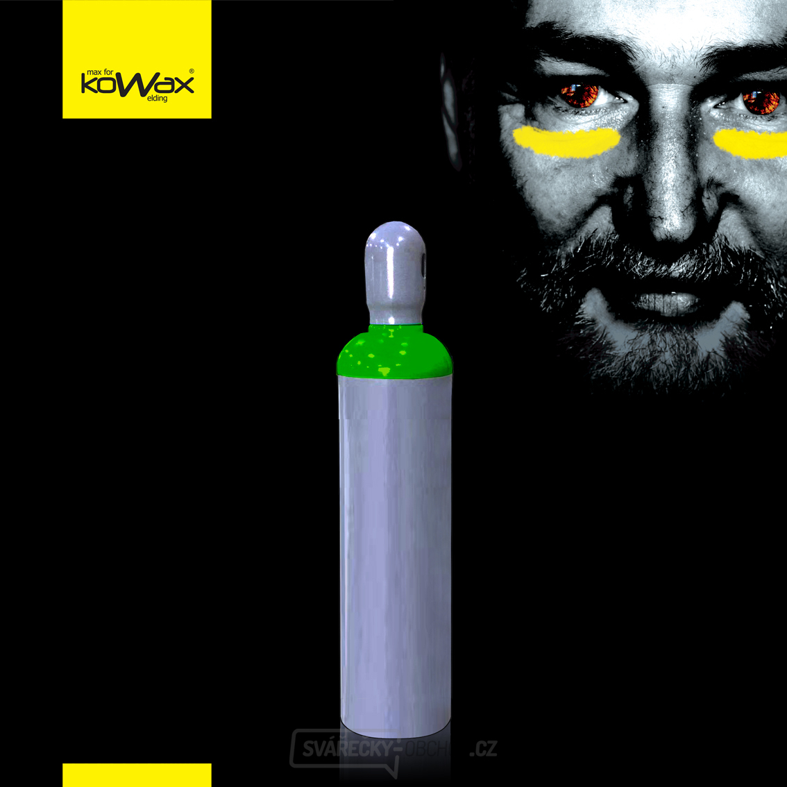 KOWAX Láhev ARGON 20 l, 200 bar, W21,8x1/14 PLNÁ gallery main image