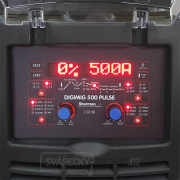Synergická invertorová svářečka Sherman Digimig 500 Pulse + kabely náhled