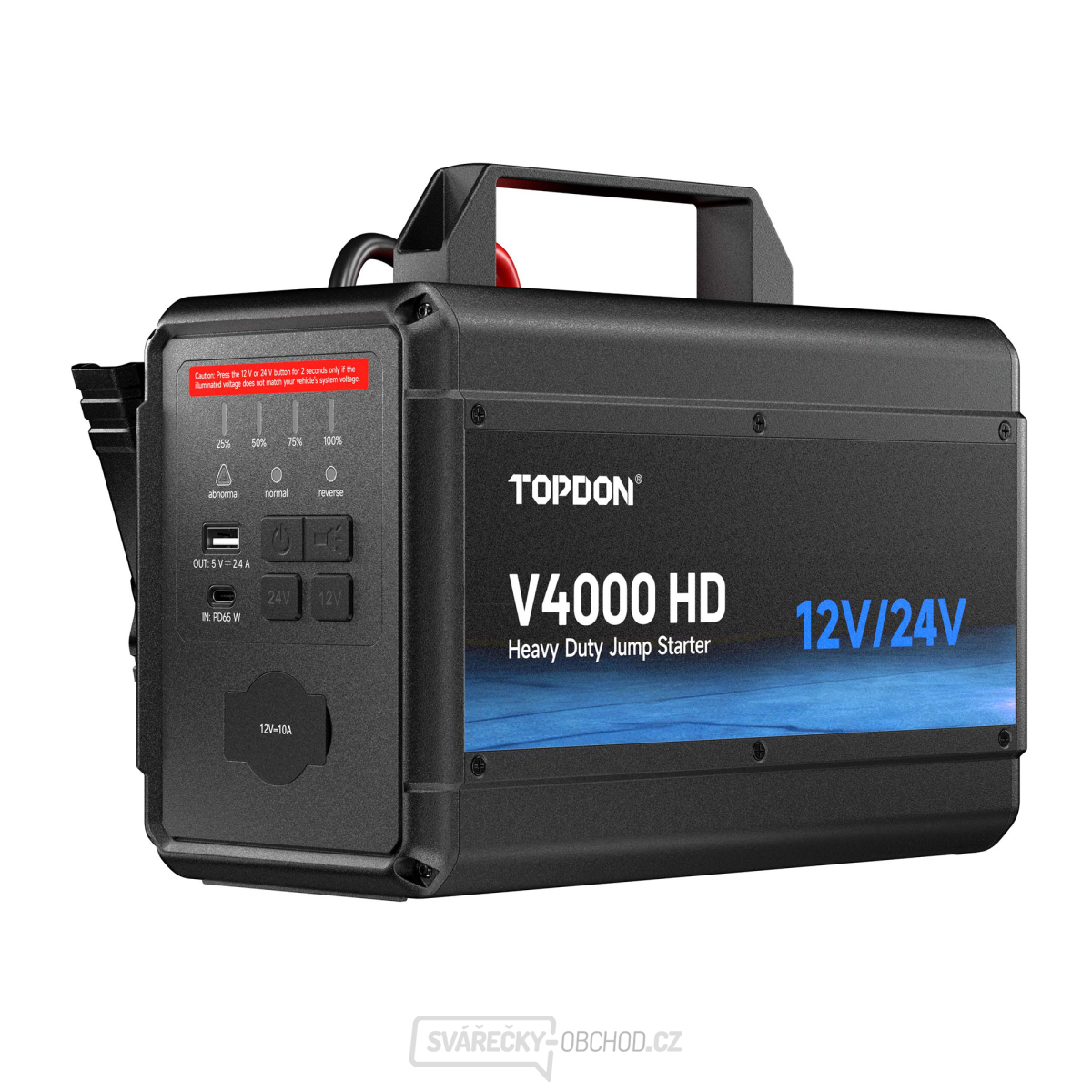 TOPDON Car Jump Starter V4000 HD