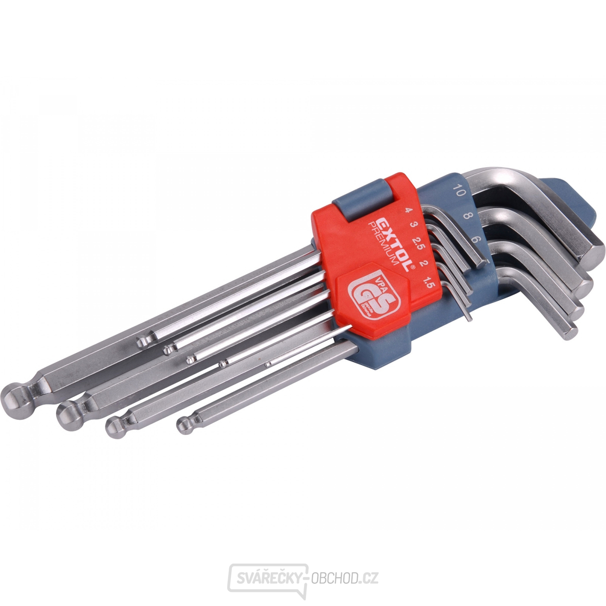 L-klíče imbus EXTOL PREMIUM - 9ks L-klíče imbus EXTOL PREMIUM - 9ks gallery main image