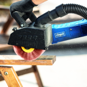 Scheppach MRS 1300 kartáčová / renovační bruska + nylonový a smirkový kartáč K80 náhled