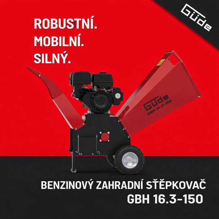 Motorový zahradní drtič GBH 16,3-150 Náhled