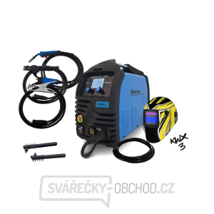 Sherman Synergická invertorová svářečka DIGIMIG 203L SWIFT + Hořák MIG + Kabely + Kukla + Hadice gallery main image