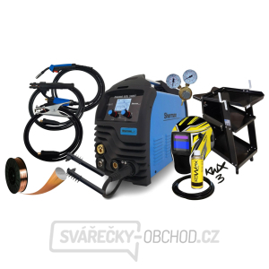 Sherman Synergická invertorová svářečka DIGIMIG 203L SWIFT + Hořák MIG + Kabely + Kukla + Hadice + Vozík + drát + r. ventil + sprej gallery main image