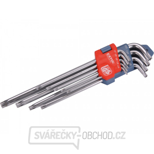 L-klíče TORX prodloužené, EXTOL PREMIUM - 9ks L-klíče TORX prodloužené, EXTOL PREMIUM - 9ks gallery main image