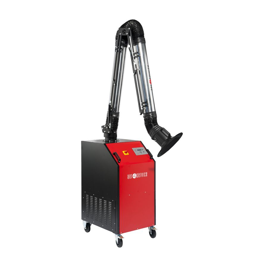 Odsavač UNI 2.2 230V HEPA, se sadou částicových filtrů a ramenem Armoflex 3m UNI2.2FH