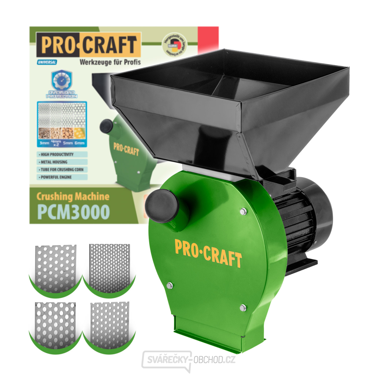 Elektrický šrotovník na obilí Procraft PCM3000 | PCM3000