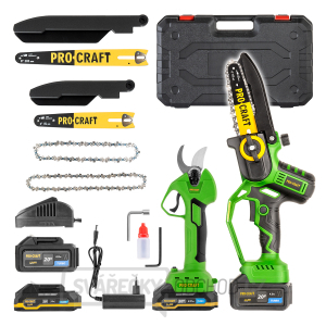 Sada aku ruční pilka PKA32Li a nůžky na větve ES25Li | SPKA32Li/ES25Li gallery main image