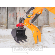 Minibagr Baugarden BG850.01 HT lžíce 400mm, rychloupínák PÁKOVÝ, hydraulický PALEC Náhled