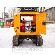 Minibagr Baugarden BG850.01 HT lžíce 400mm, rychloupínák PÁKOVÝ, hydraulický PALEC náhled