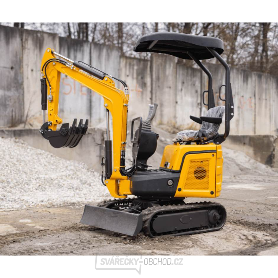 Minibagr Baugarden BG910.01 lžíce 400mm