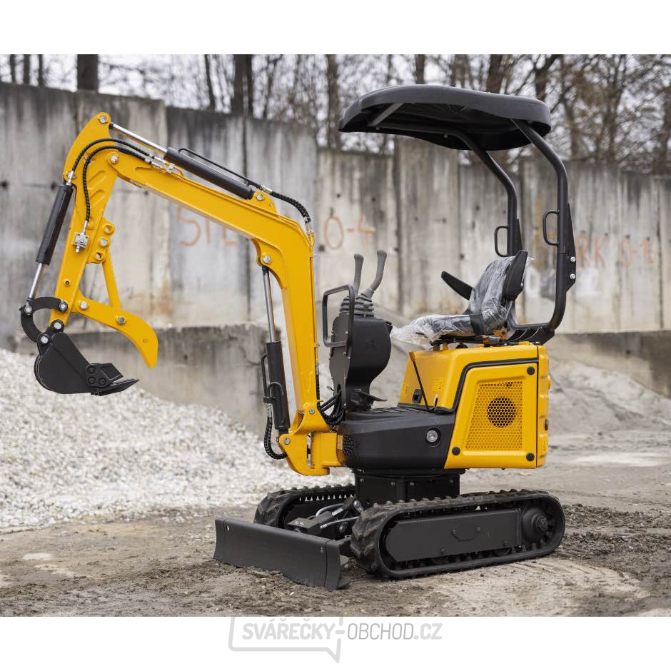 Minibagr Baugarden BG910.02 lžíce 400mm