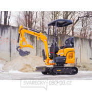 Minibagr Baugarden BG1210.02 Kubota, lžíce 400mm, přidržovací palec gallery main image
