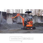 Minibagr Baugarden BG1260.12 CX PRO HT Kubota, lžíce 400mm, HYDRO přidržovací palec gallery main image