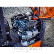 Minibagr Baugarden BG1260.12 CX PRO II Kubota, lžíce 400mm , přidržovací palec náhled