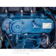 Minibagr Baugarden BG1260.12 CX PRO II Kubota, lžíce 400mm , přidržovací palec náhled