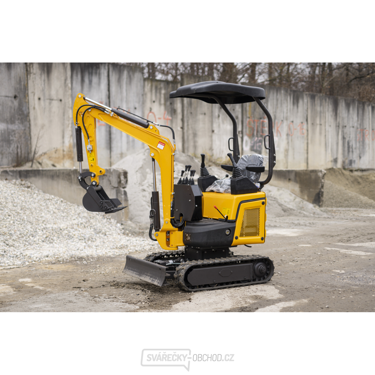 Minibagr Baugarden BG1300.12 Kubota lžíce 400mm