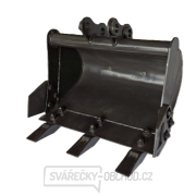 Minibagr Baugarden BG1300.12 zvýhodněný set s  pevnou lžíci 800mm Náhled