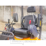 Minibagr Baugarden BG1400.12 PRO Kubota lžíce 4000mm + přidržovací palec hydraulický náhled