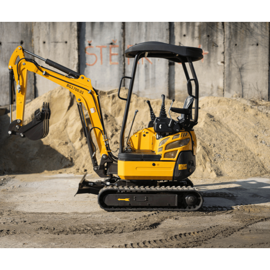 Minibagr Baugarden BG1700.01 Kubota lžíce 400mm 8001BG170001KU