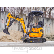 Minibagr Baugarden BG1700.01 Kubota, Hydraulický palec, zvýhodněný set s pevnou lžíci 1000mm Náhled