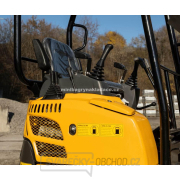 Minibagr Baugarden BG1800.02 zvýhodněný set s pevnou lžíci 1000mm náhled