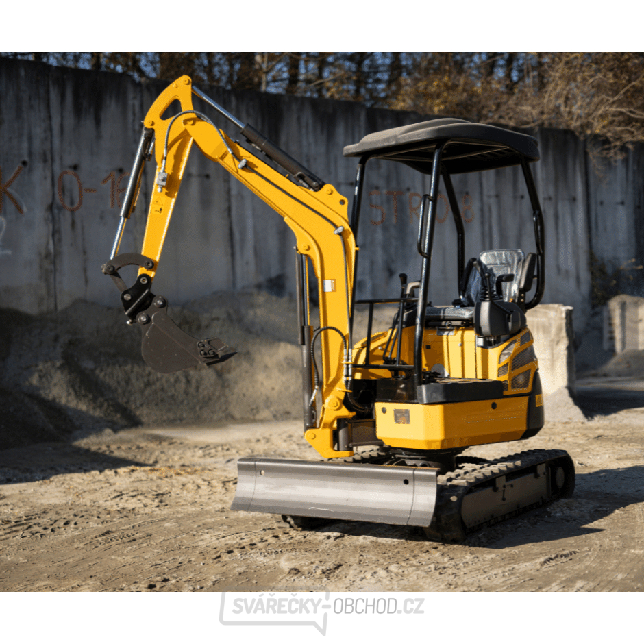 Minibagr Baugarden BG2000.02 Kubota lžíce 400mm