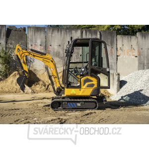 Minibagr Baugarden BG2200.02 Kubota lžíce 400mm gallery main image