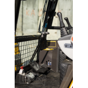 Minibagr Baugarden BG2800.01 Kubota lžíce 500mm, Rychloupínák hydraulický náhled