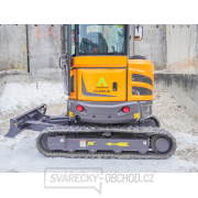 Minibagr Baugarden BG4000.01 Kubota lžíce 500mm, Rychloupínák hydraulický náhled
