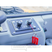 Minibagr Baugarden BG4000.01 Kubota lžíce 500mm, Rychloupínák hydraulický náhled