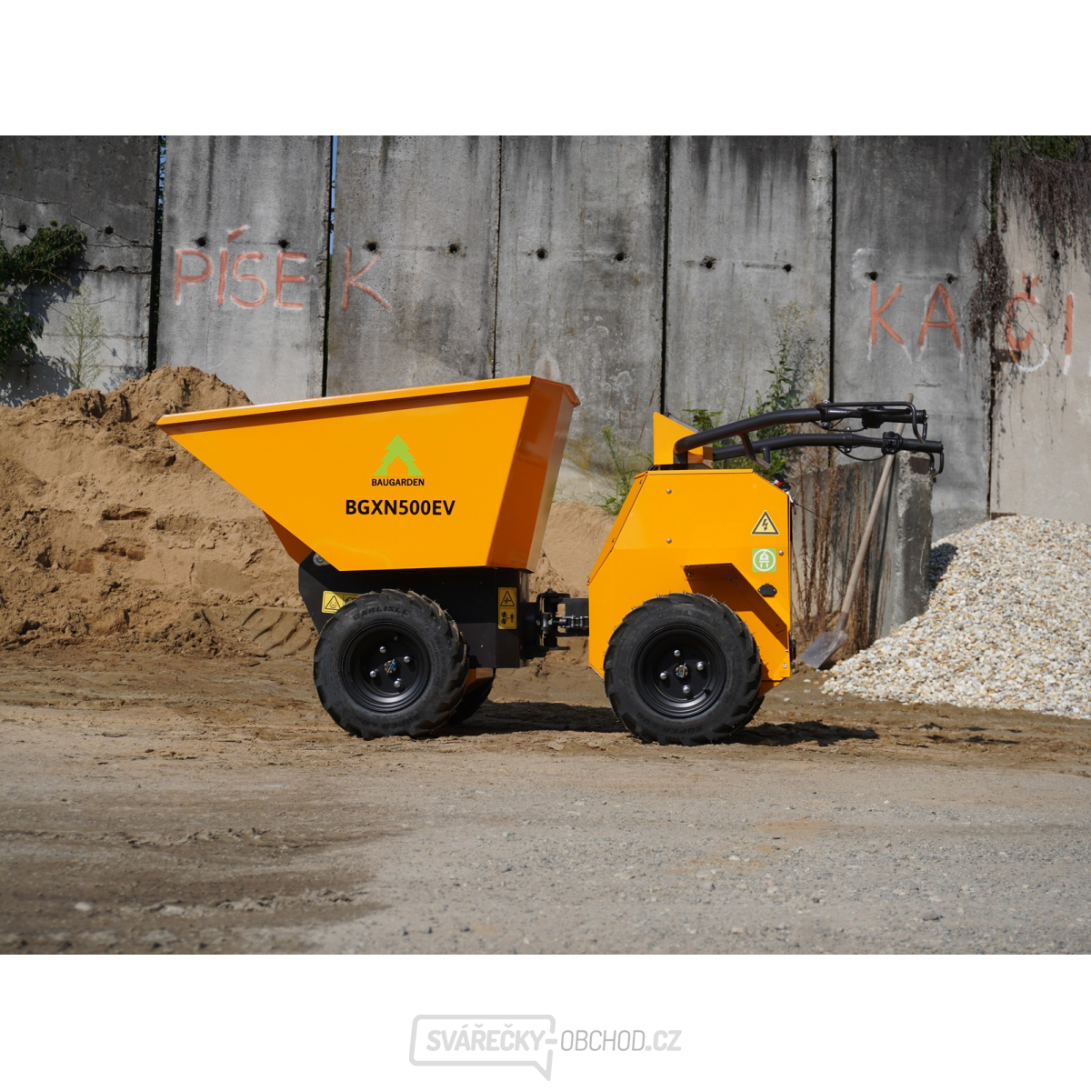 Elektrický kloubový minidumper BAUGARDEN BGXN500EV gallery main image