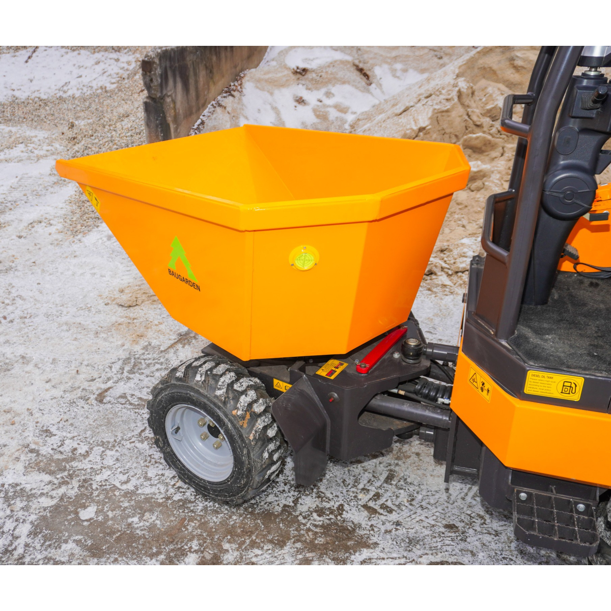 Kolový kloubový minidumper  BGKD1500 Kubota Náhled