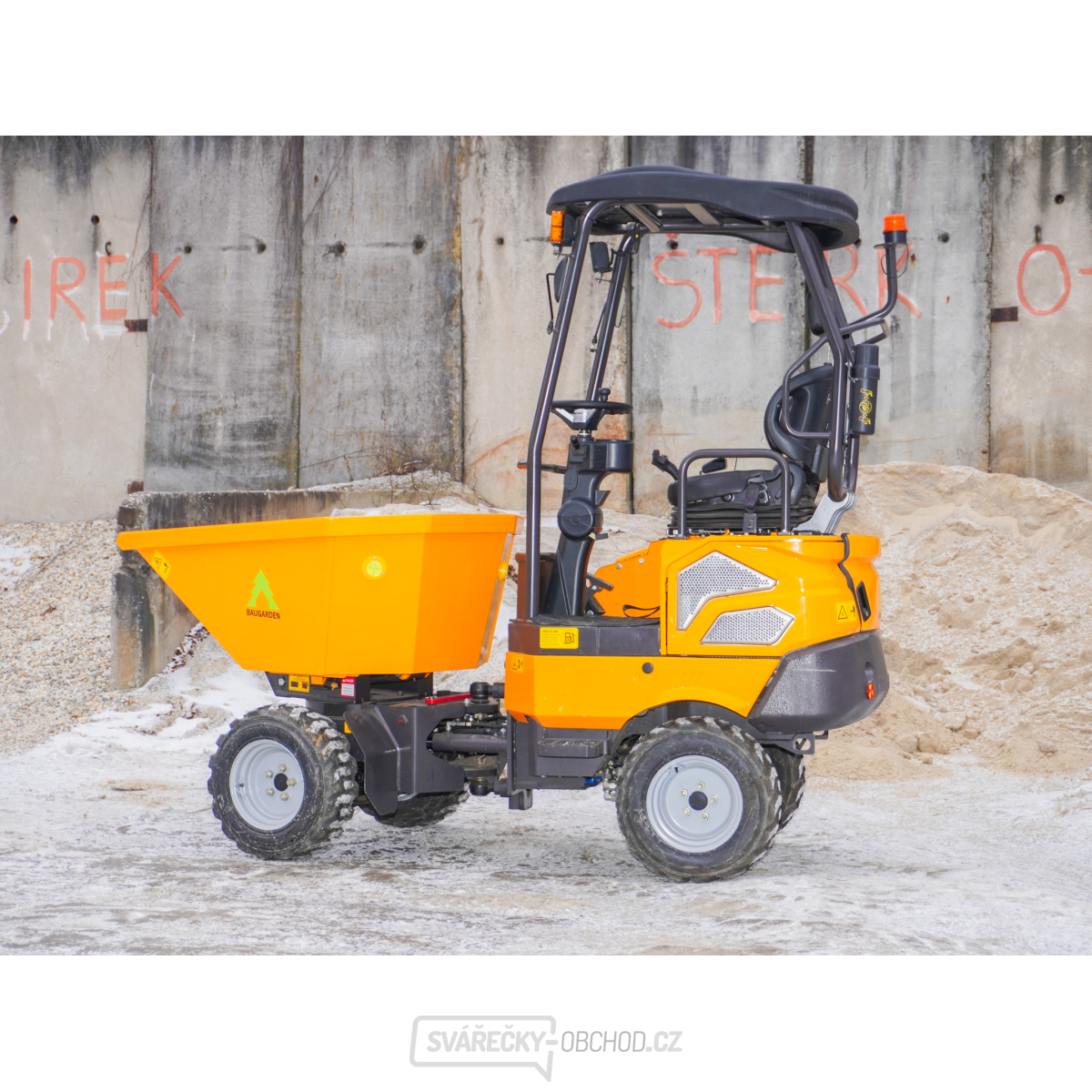 Kolový kloubový minidumper  BGKD1500 Kubota gallery main image