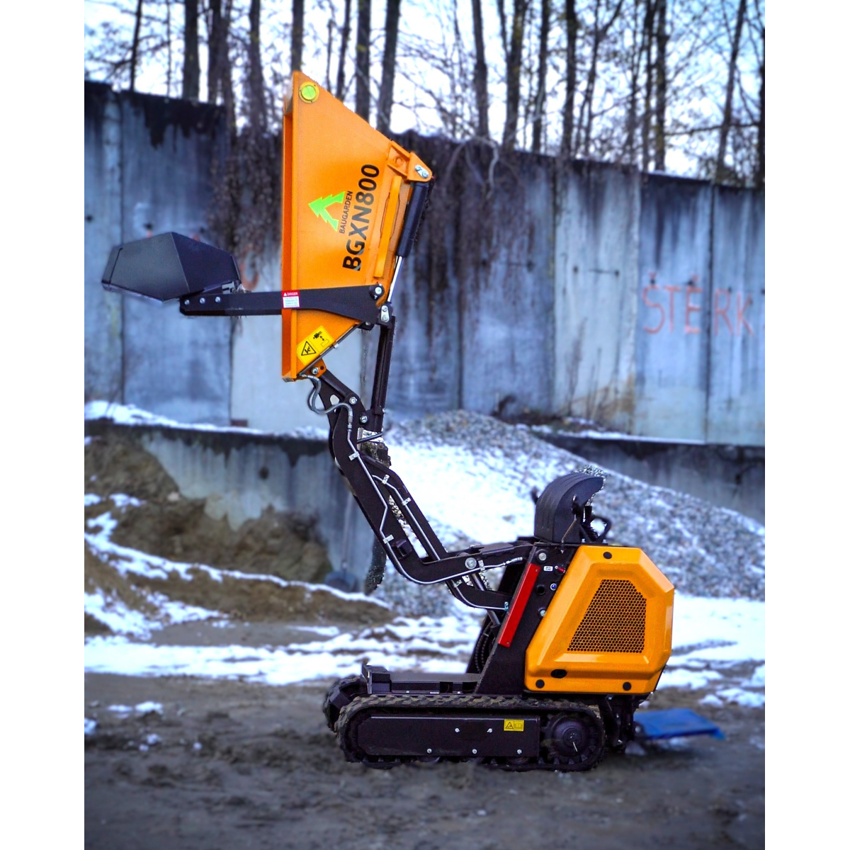Minidumper pásový BAUGARDEN BGXN800 Briggs&Stratton 8003BGXN800BS