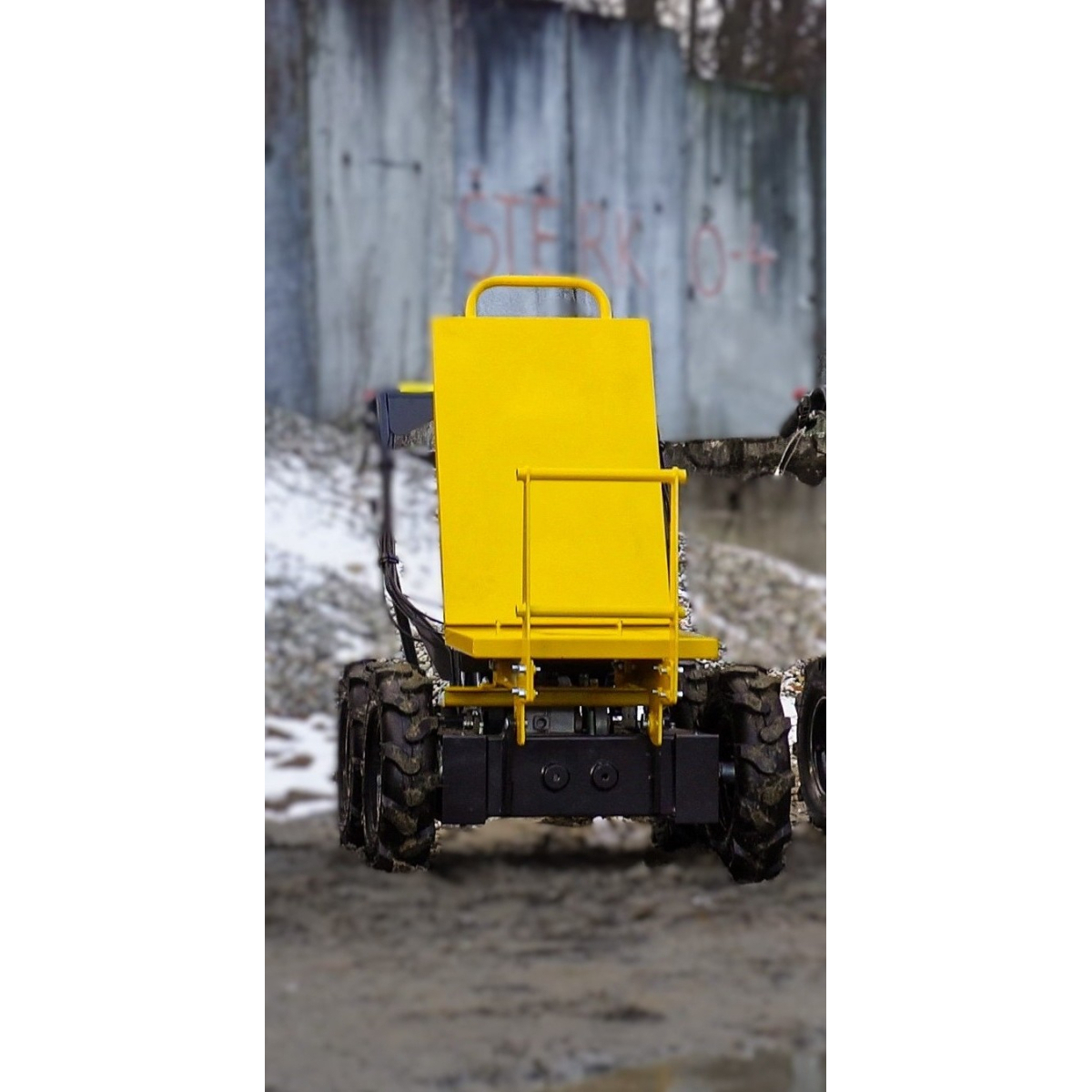 Levně nástavba na dřevo "L" minidumper BGWM310 8012NDBGWM310L