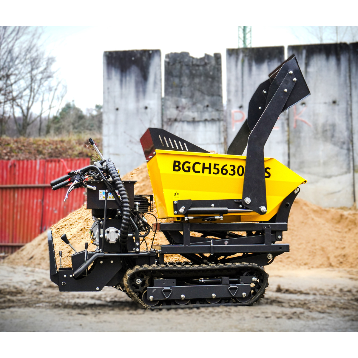 Pásový mini dumper BAUGARDEN BGCH5630HTS Náhled