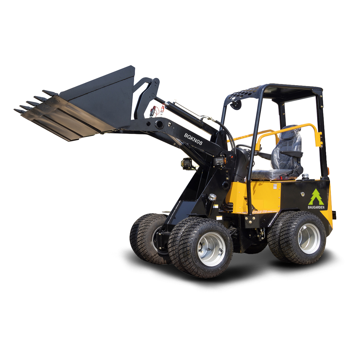 Kolový nakládač BAUGARDEN BGKN08 Kubota + lžíce 911mm + hydroupínák 8002BGKN08KU