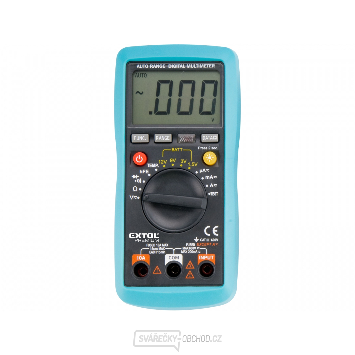 Multimetr digitální s automatickou volbou rozsahů